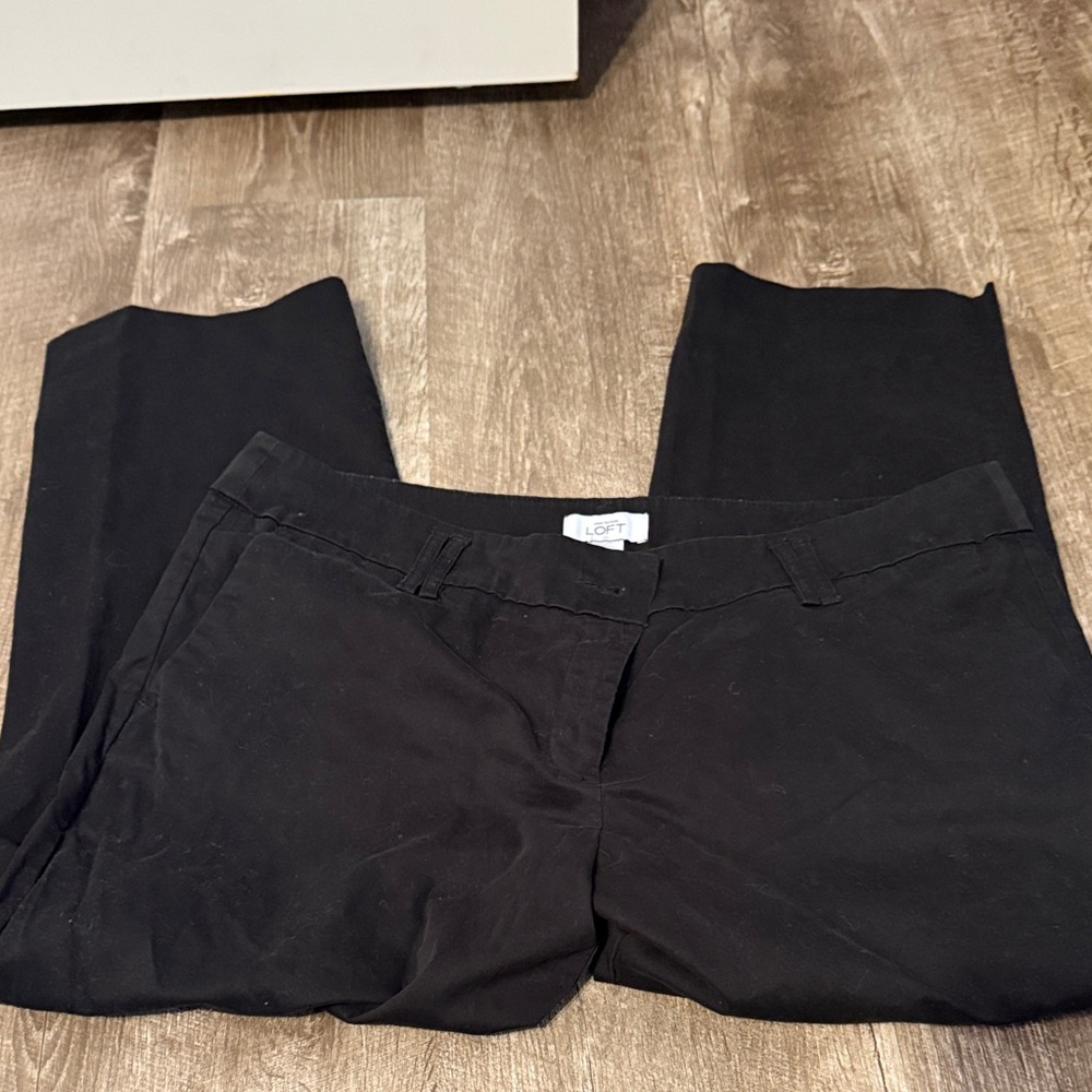 LOFT Elegant Black Pants